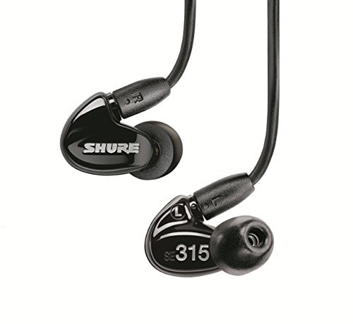 Shure SE315-K-J Sound Isolating Earphones International Version Headphones