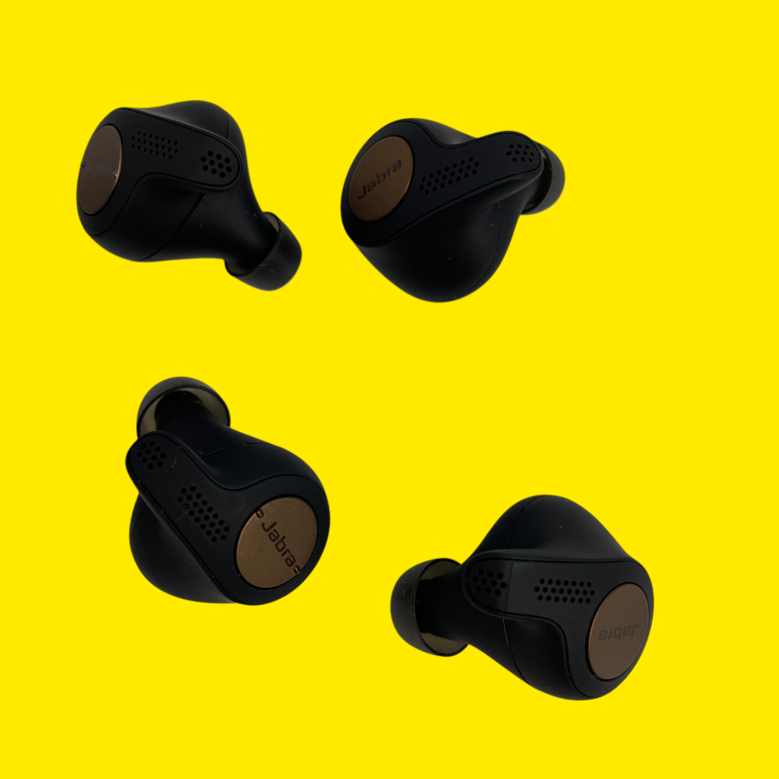 LOT OF 4 FOR PARTS EARBUDS Jabra Elite Active Model 65t #1074 Z65/70