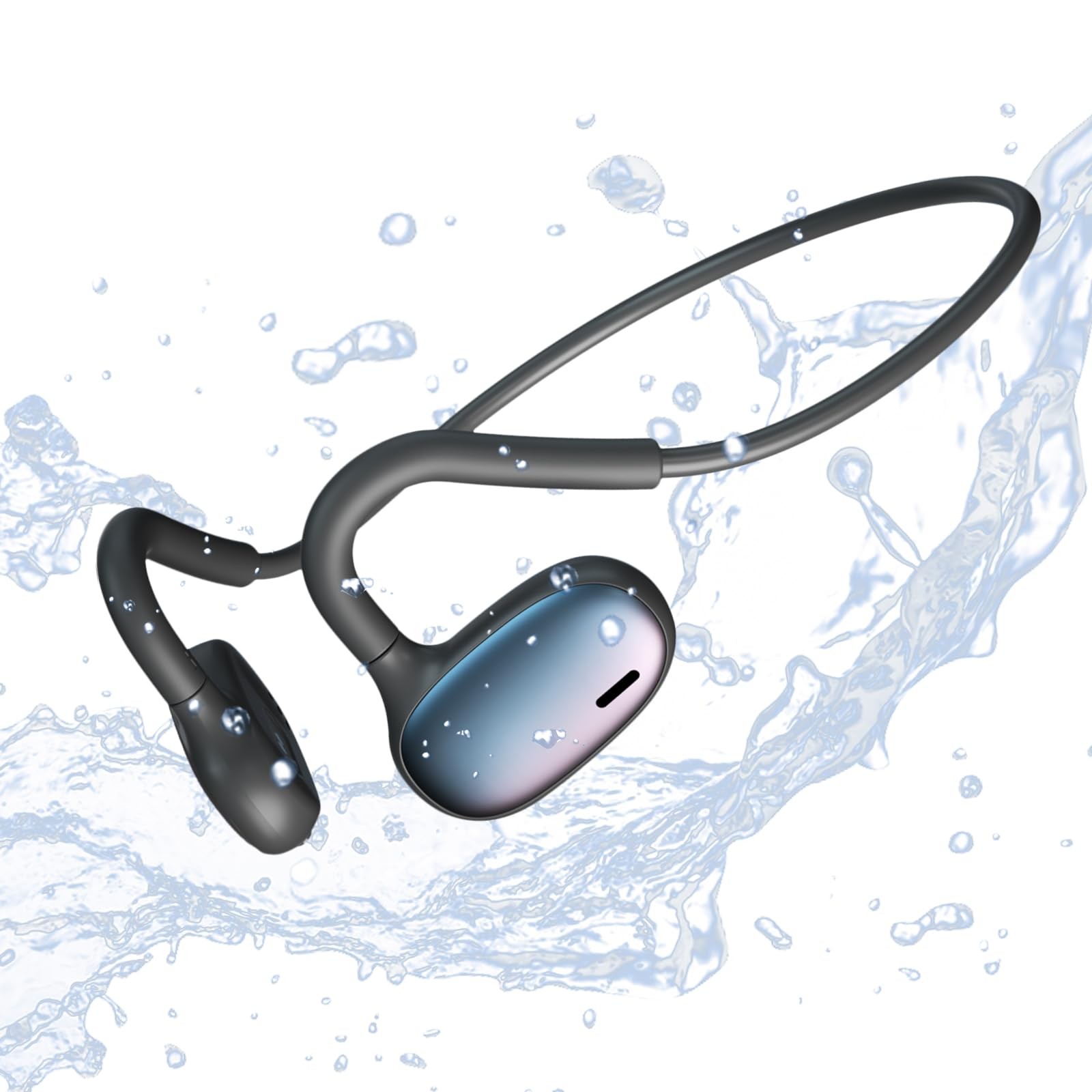 Open Ear Sports Headphones, Air Conduction Bluetooth 5.3 Wireless Headset wit…