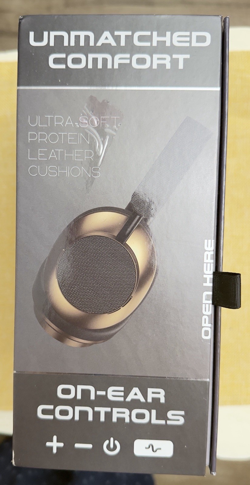 ZERO STATIK ANC Premium Headphones Headphones Color:Black 48 HRS Music