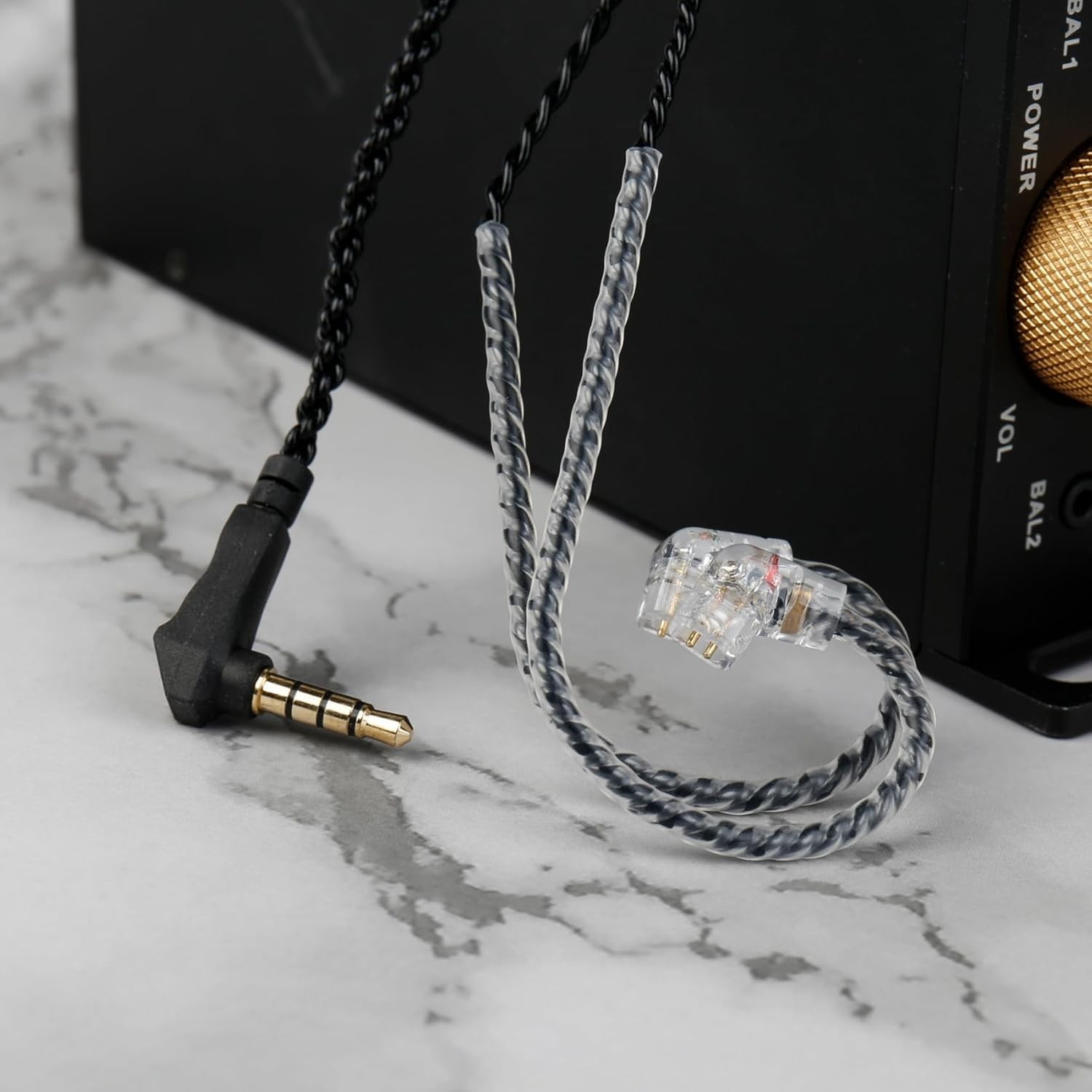 2M QDC 2 Pins IEM Cable – 4N OFC for Crystal Clear Audio Performance