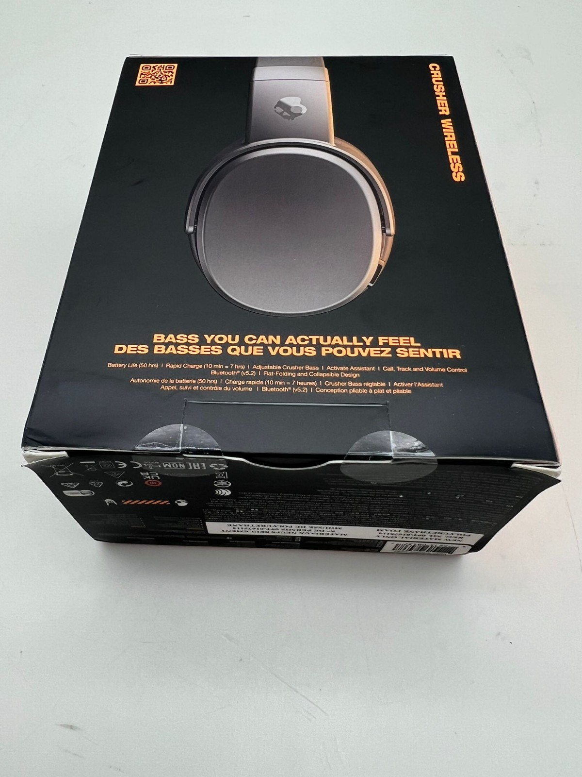 Skullcandy Crusher Wireless Over-Ear Bluetooth Headphones