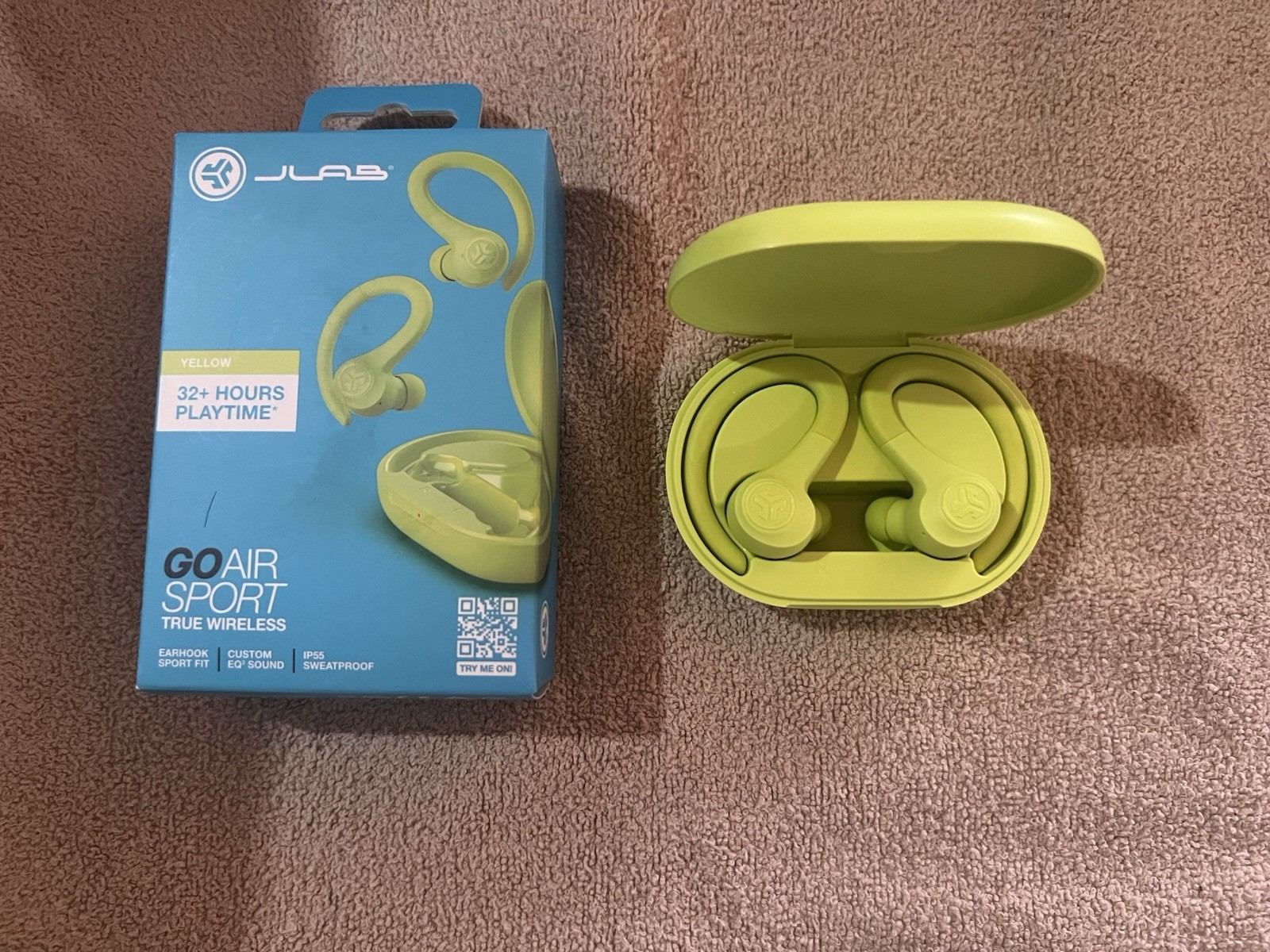 JLab Go Air Sport True Wireless Bluetooth Earbuds
