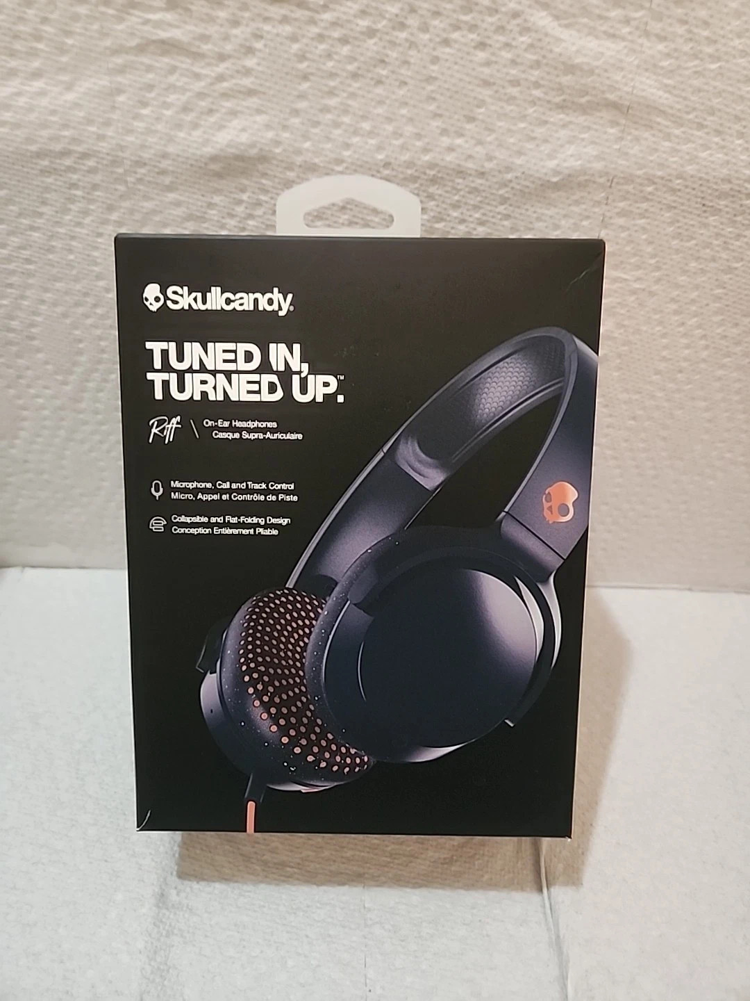 SkullCandy Riff Wired On-Ear Wireless Headphones – Blue