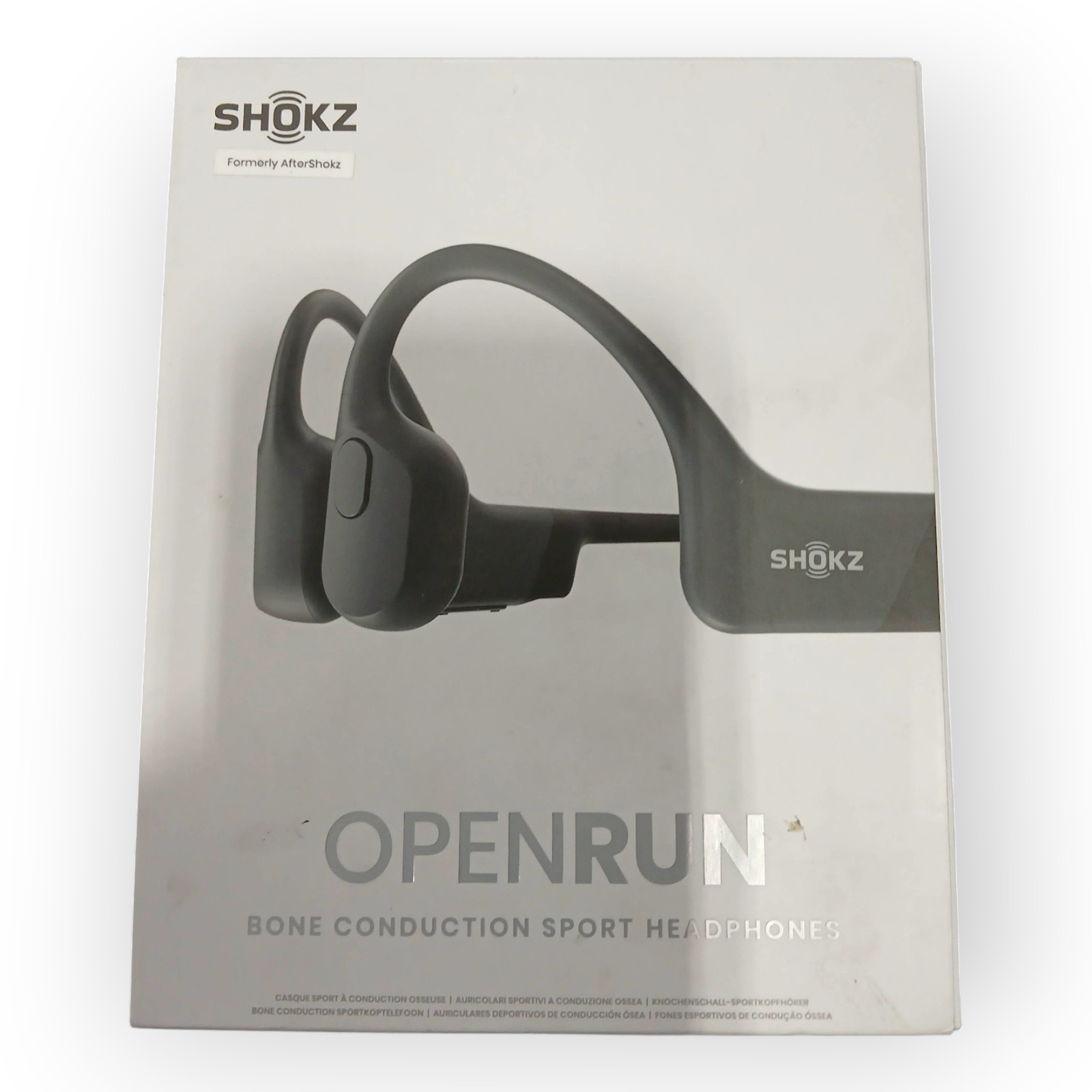 Shokz OpenRun Bone Conduction Open-Ear Bluetooth Sport Headphones (Bluetooth) (U