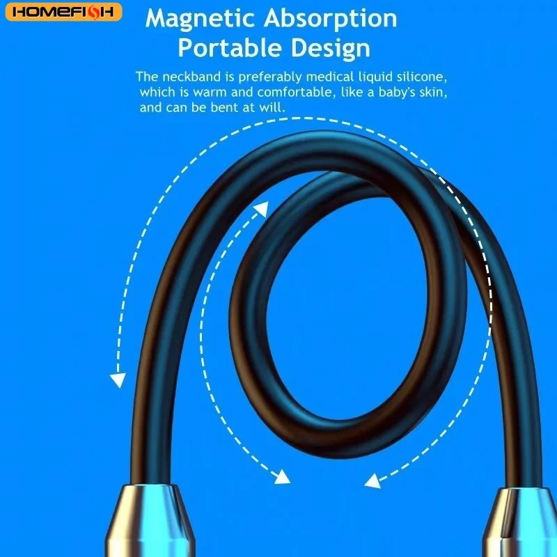 Wireless Bluetooth Neckband Headphones Sports Waterproof Earbuds Running Headset