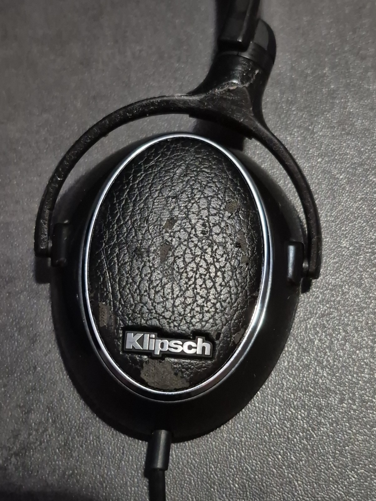 Klipsch Original One-On Earphones W/Hard Case-Wired Audiophile Black Tested READ