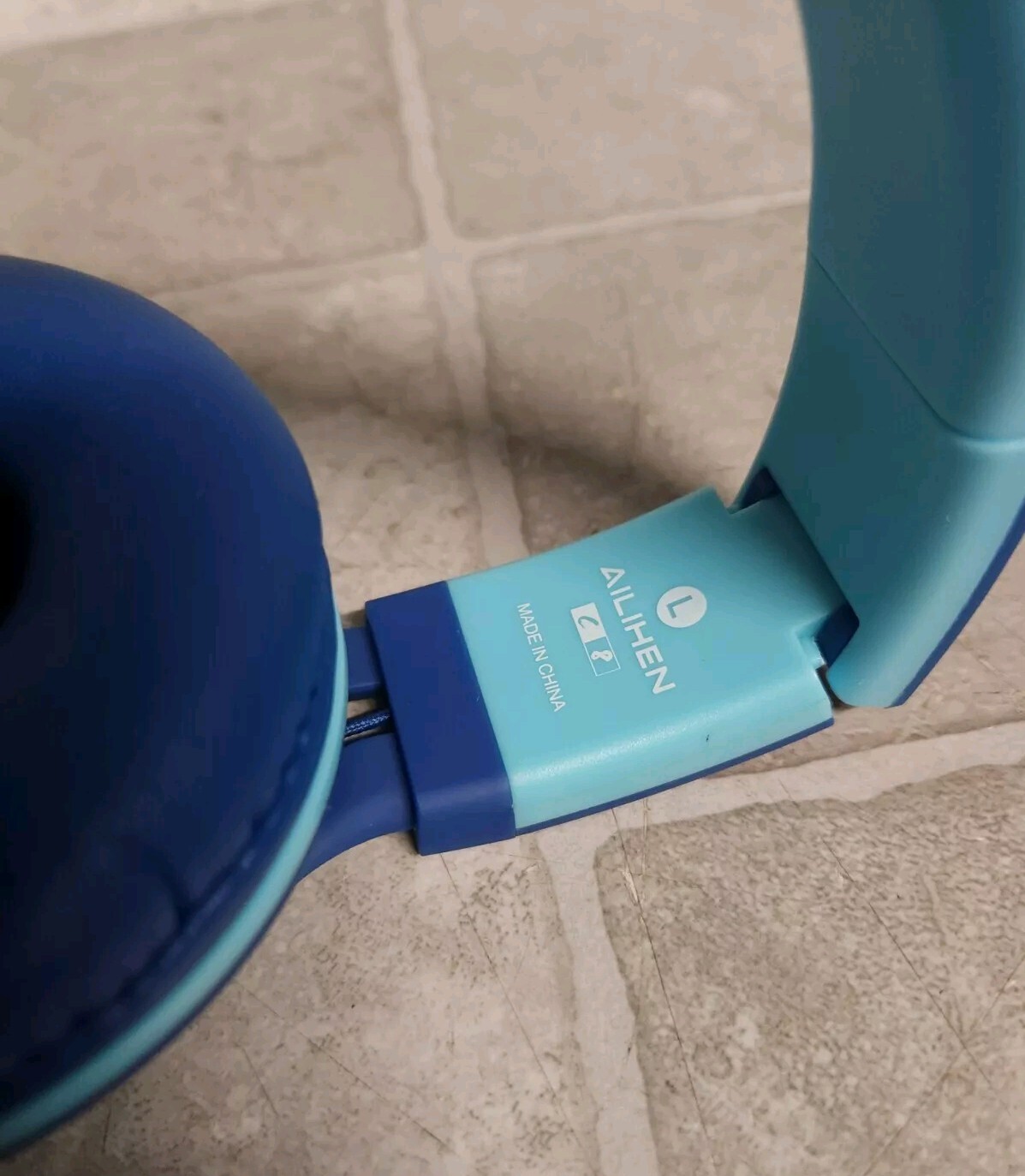 AILIHEN C8 Blue Wired Headphones