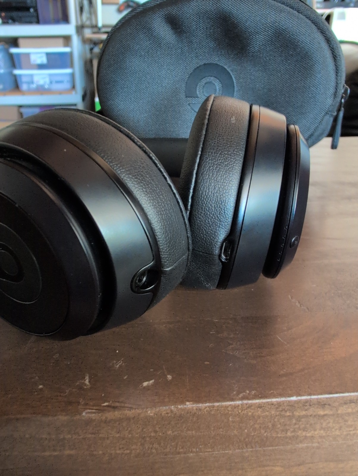 Beats Solo3 Wireless On-Ear Bluetooth Headphones Black Clean Original Owner