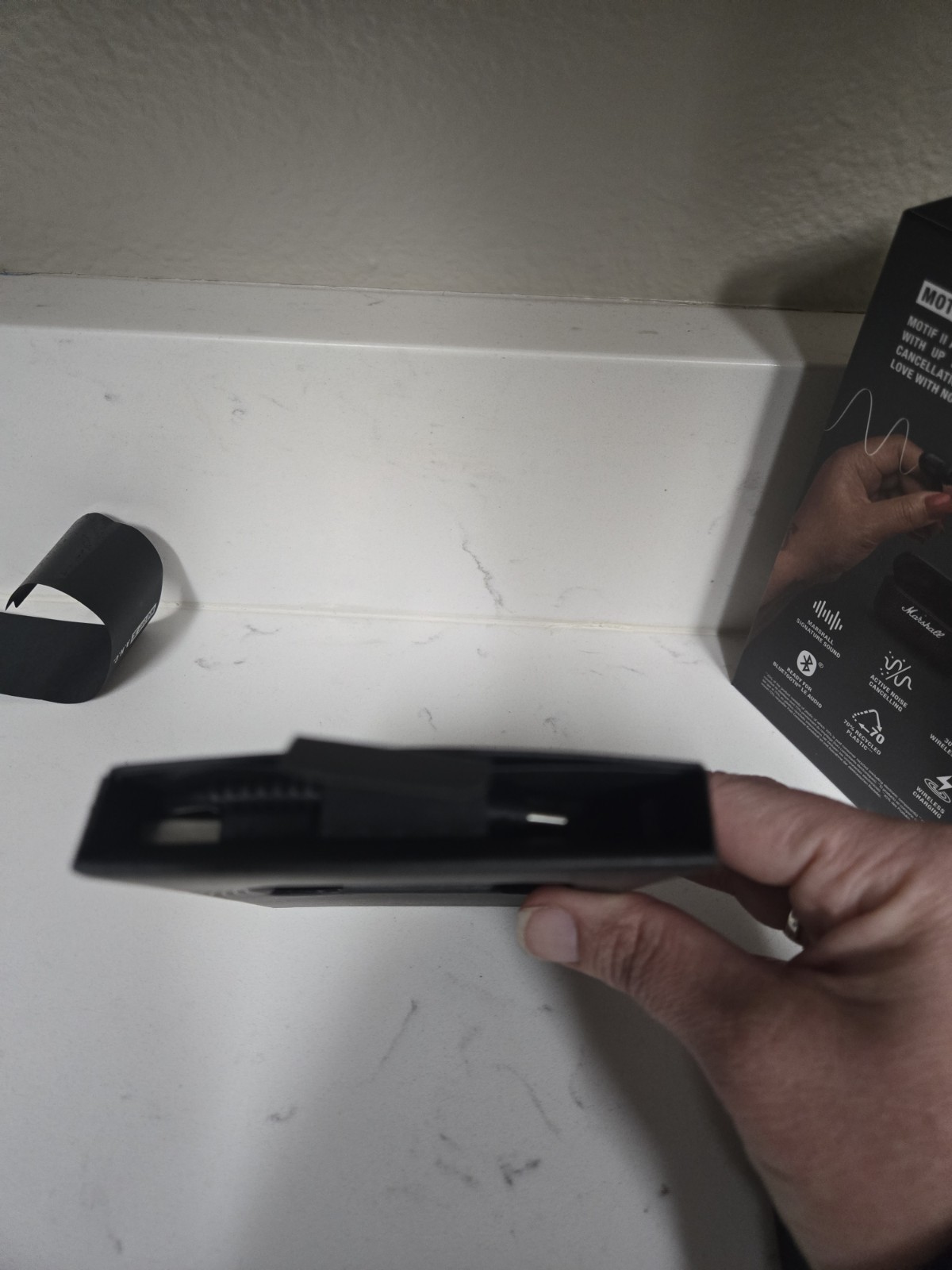 Marshall Motif II A.N.C. True Wireless Bluetooth In-Ear Earbuds w/ ANC Black