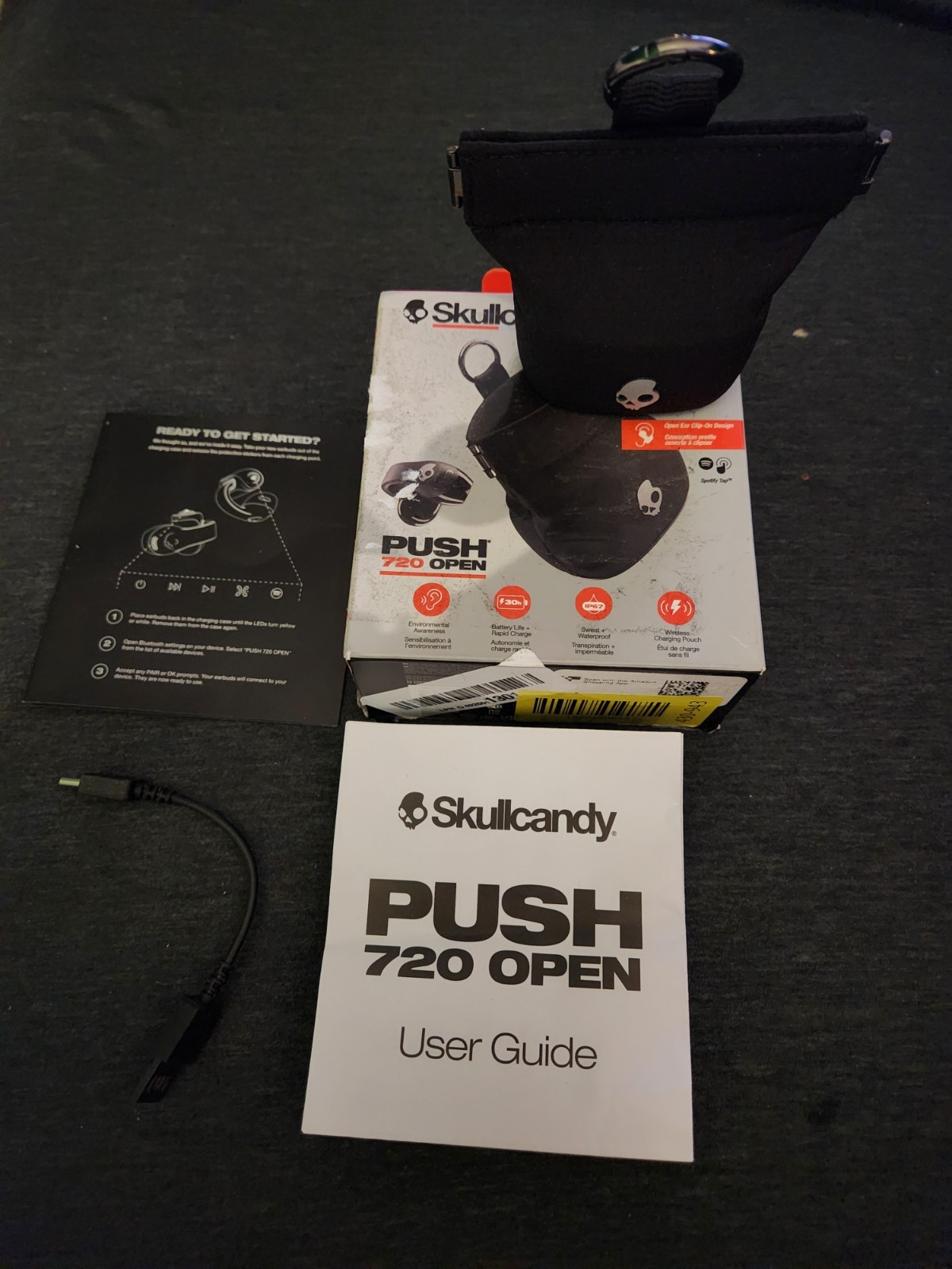 Skullcandy Push 720 Open Wireless Open Ear Bluetooth Earbuds, Free Shipping