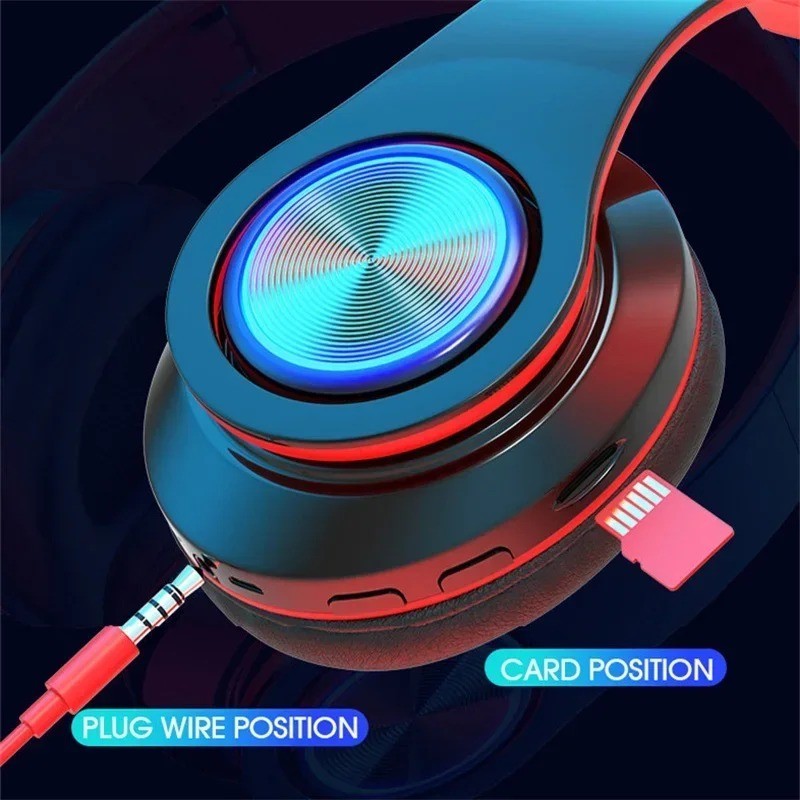 Super Bass Wireless Bluetooth Headphones Foldable Stereo Earphones Headsets Mic