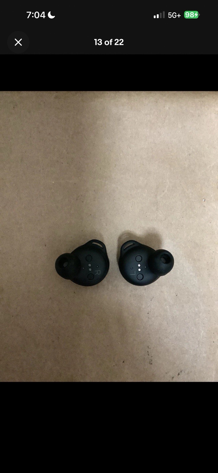 Bang & Olufsen B&O BeoPlay E8 Wireless Bluetooth Earbuds In Charger Case – Black