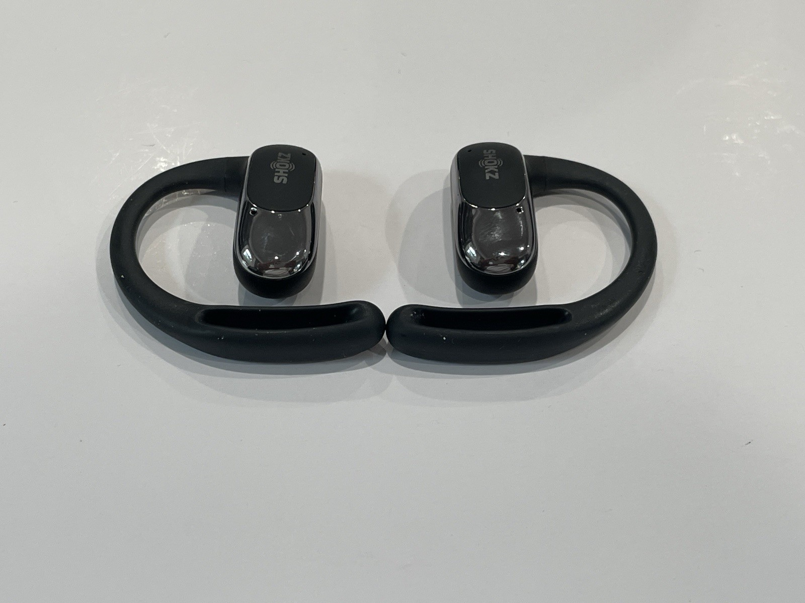 Shokz OpenFit Air Open-Ear Earbuds T511 Black – No Case – (Bad Left Side) – READ