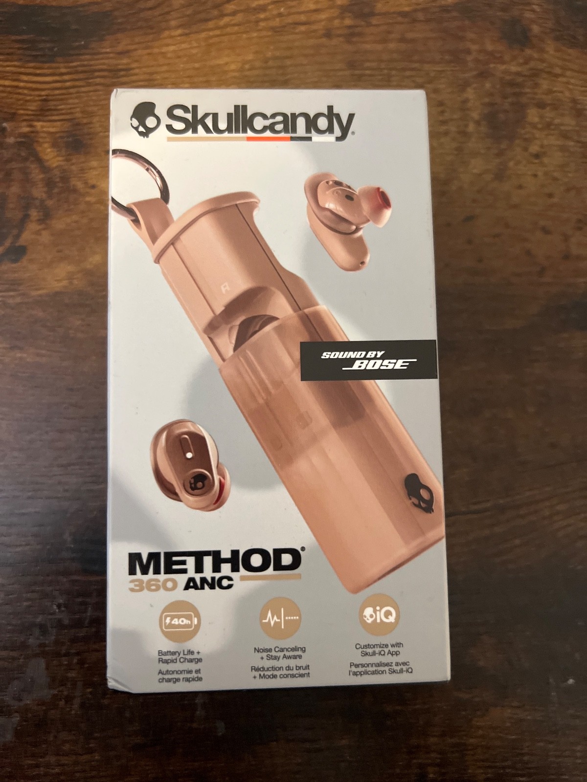 Skullcandy Method 360 ANC Wireless Earbuds with Sound by Bose, Primer – NEW