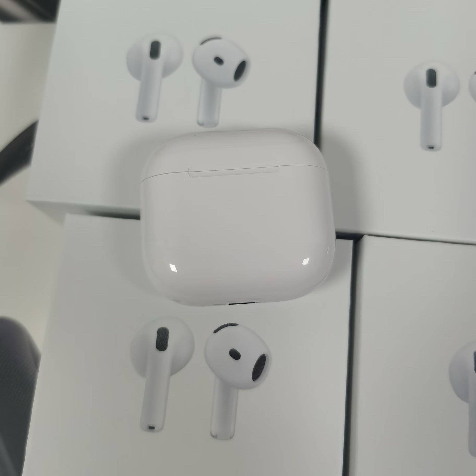 Apple AirPods 4 (ANC) Wireless Bluetooth In-Ear Earbuds with Charging Case White