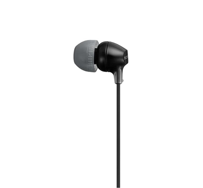 Sony In-Ear Earbud Headphones MDR-EX14AP Size 1 Black Dynamic Driver