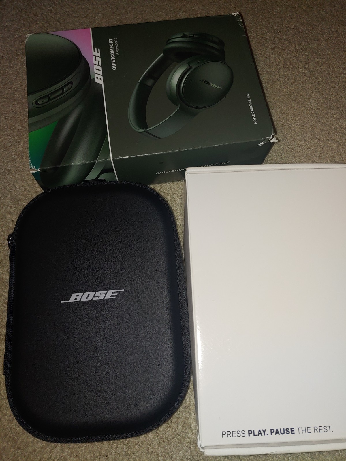 OB Bose QuietComfort Noise Cancelling Headphones, Cypress Green Limited Edition
