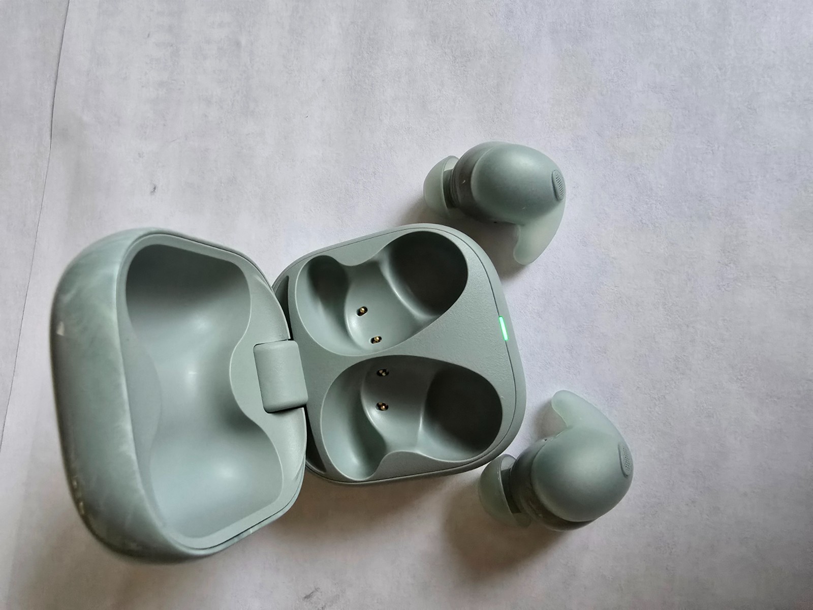 Sony – LinkBuds Fit True Wireless Noise Canceling Earbuds-Sage Green