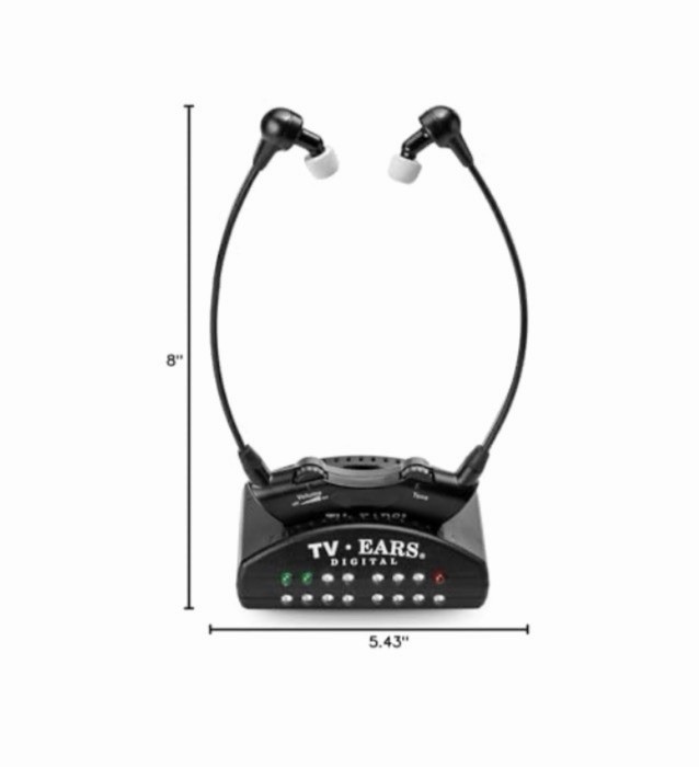 TV · EARS Digital Wireless Headset System for Seniors – Personal Volume Control