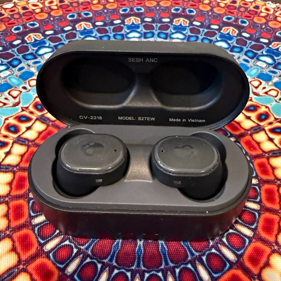 Skullcandy Sesh ANC True Wireless Bluetooth In-Ear Earbuds Black