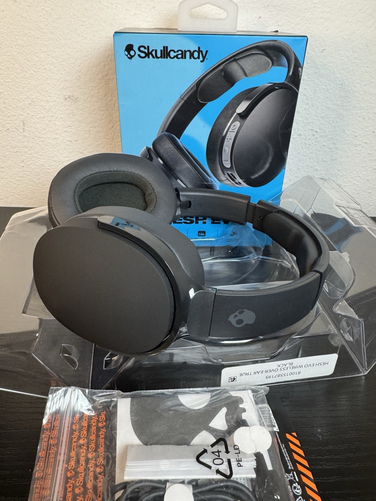 Skullcandy Hesh Evo Wireless Over-Ear Headphones – True Black