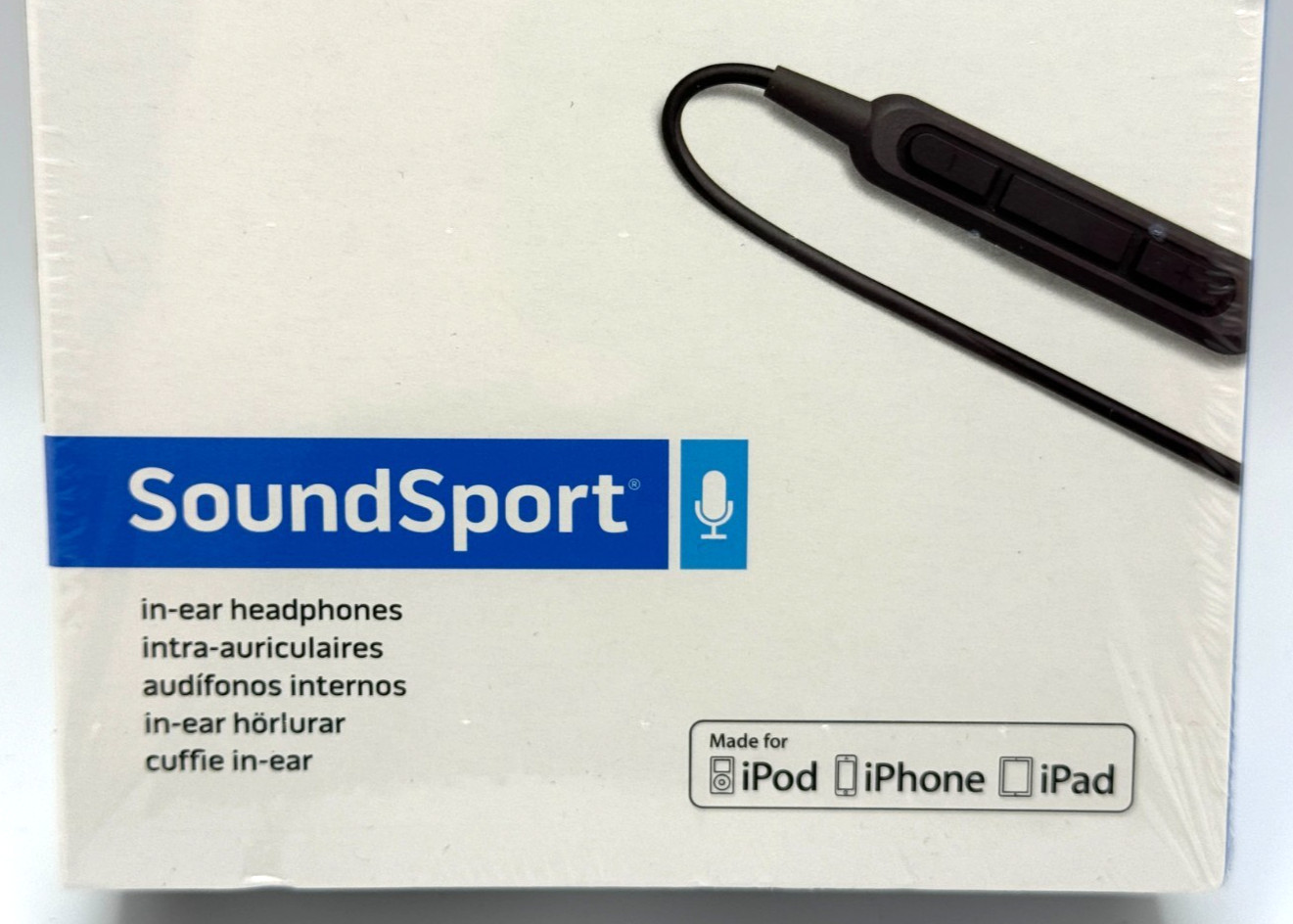 BOSE SoundSport in-ear headphones Wired Apple Controls w/ Mic Energy Green NEW