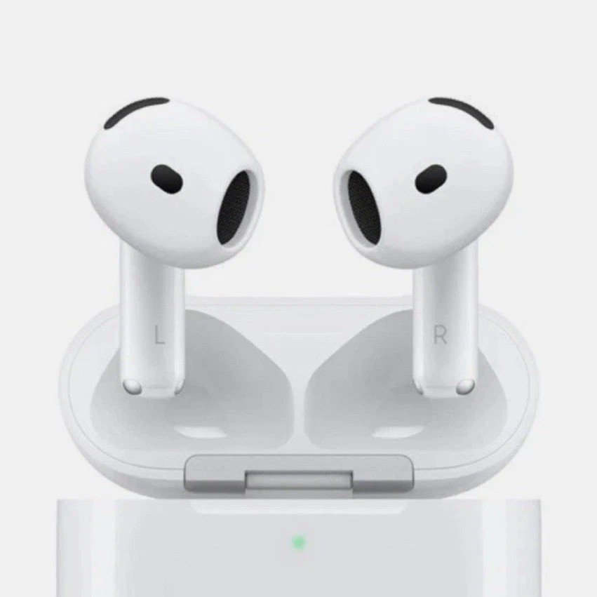 Apple AirPods 4 In-Ear Bluetooth Earbuds w/ ANC USB-C Charging Case White