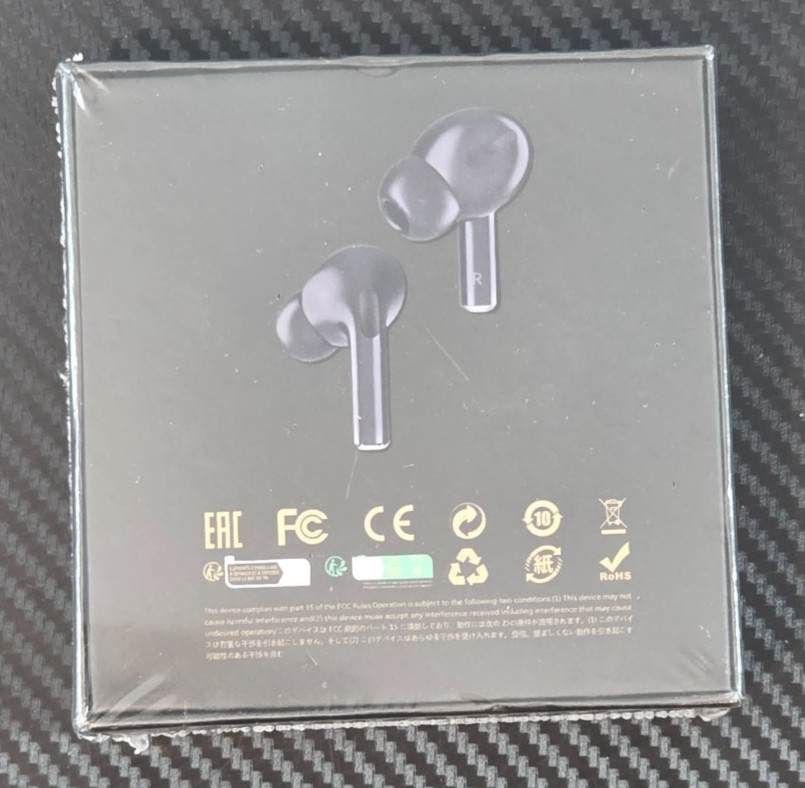 ANC/ENC Wireless Touch Control Earbuds Double Dark Noise Reduction