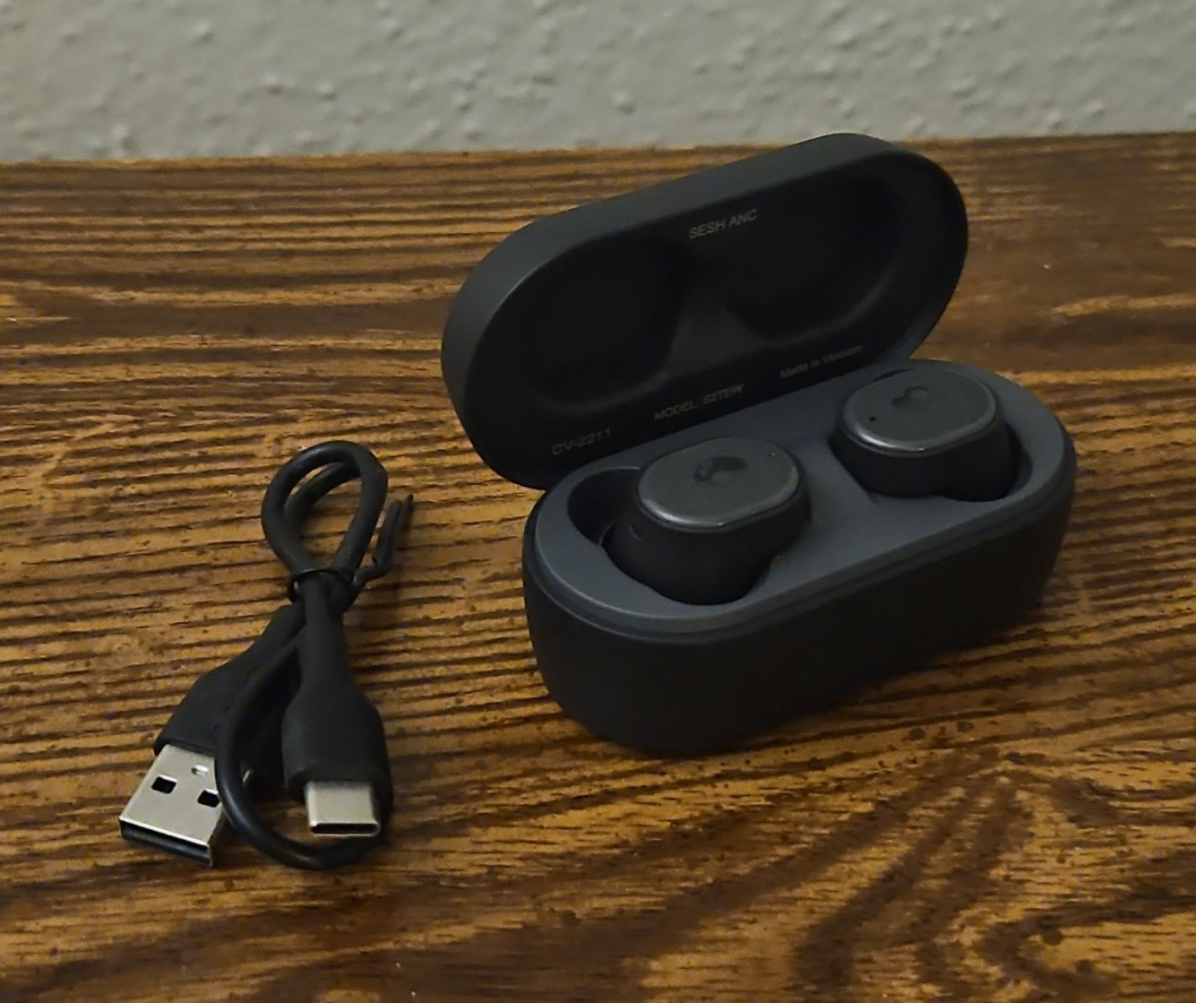 Skullcandy Sesh ANC True Wireless Earbuds Noise Cancellation Bluetooth Black