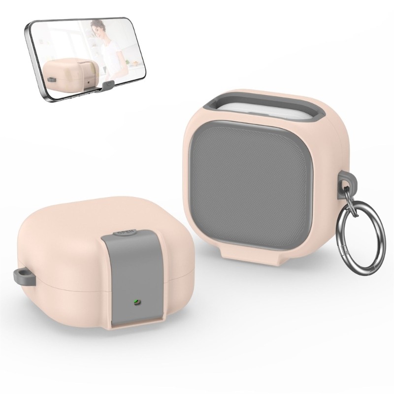 Lightweight Anti Drop Cover Skin For Buds 4P Earbuds Build In Mounting Clip