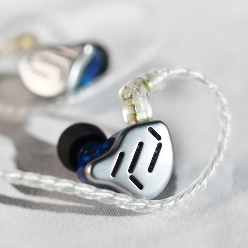 KZ ZAX 1DD+7BA 16 Units Hybrid Technology Noise Cancelling HIFI Dynamic Earphone