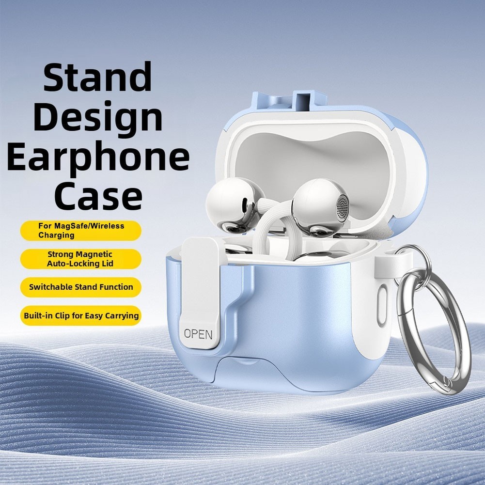 Protective Case for Huawei FreeClip 2 Automatic Locking Design Drop-Resistant