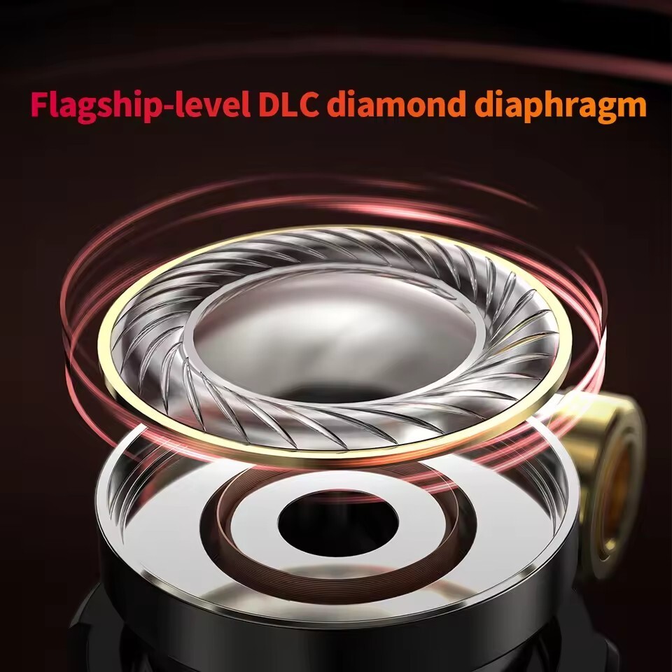 FiiO FD3/FD3 Pro 1DD In-Ear Earphones 12mm DLC wired Hi-Res Detachable MMCX high