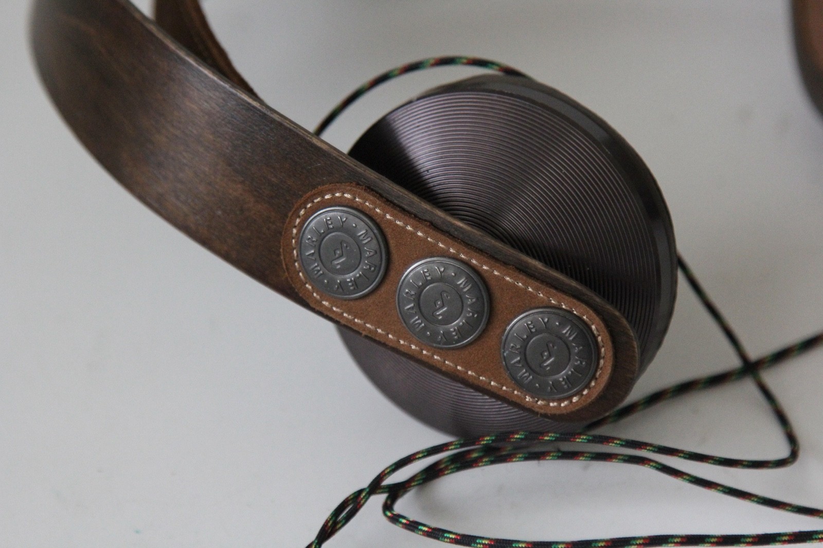 House of Marley Exodus On-Ear Wired Headphones w/ In-Line 3-Button Remote & Mic.