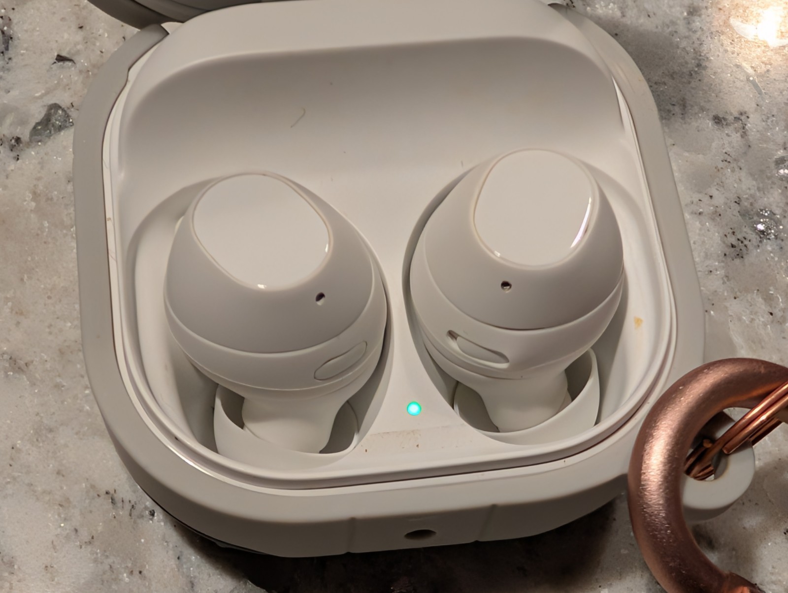 SAMSUNG R400 Galaxy Buds FE Bluetooth Earbuds – Nice In Box + Extras Free Ship