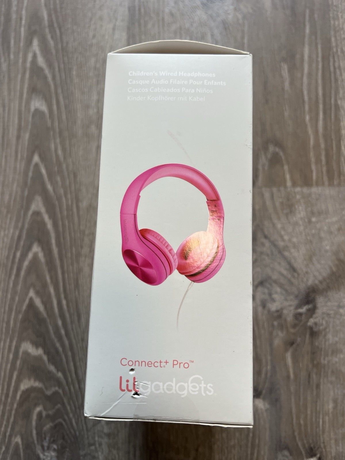 LilGadgets Connect+ PRO Kids Headphones with Microphone,