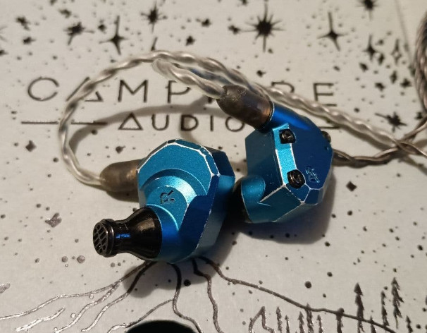 Campfire Audio Polaris II Hybrid In-Ear Monitors Blue from Japan Used JP