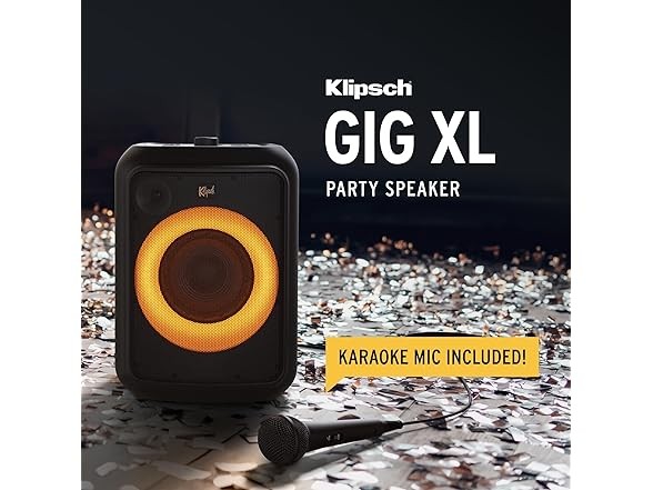 Klipsch Gig XL Portable Wireless Boombox Speaker