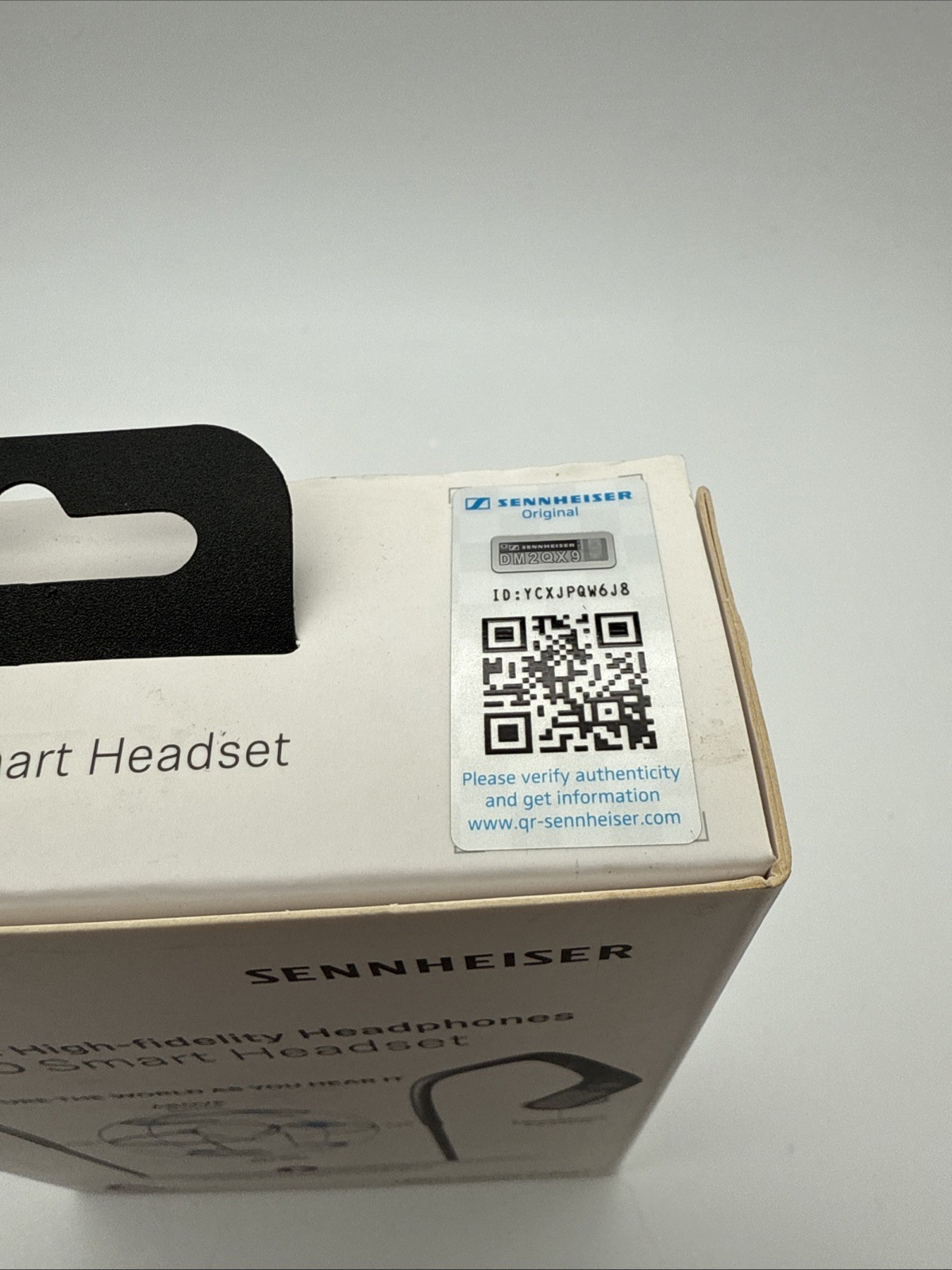 Sennheiser Ambeo Smart Headset Earphones In Black 3D Recording