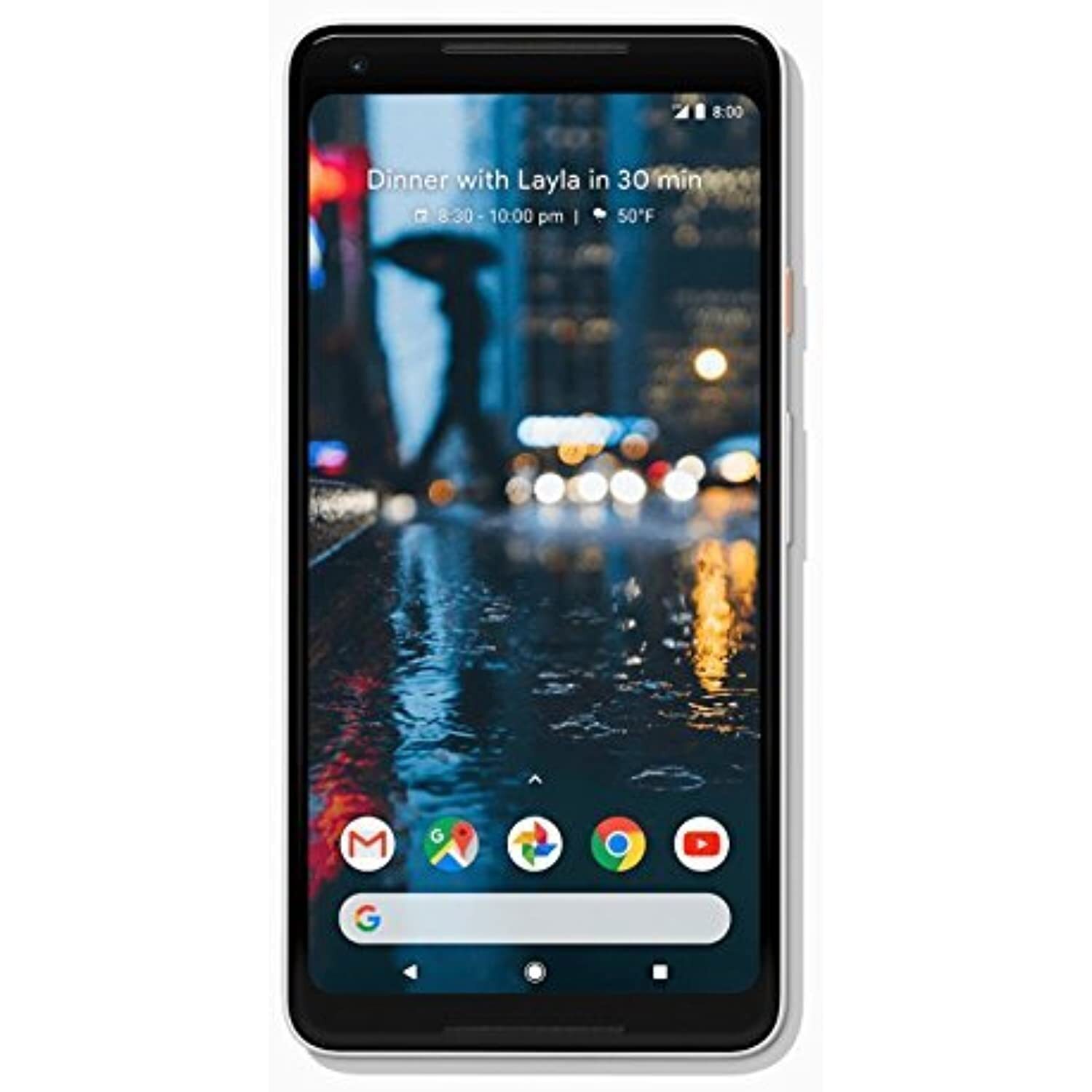 Google Pixel 2 XL Unlocked 64gb GSM/CDMA – 4G LTE 6in P-OLED Display 4GB RAM