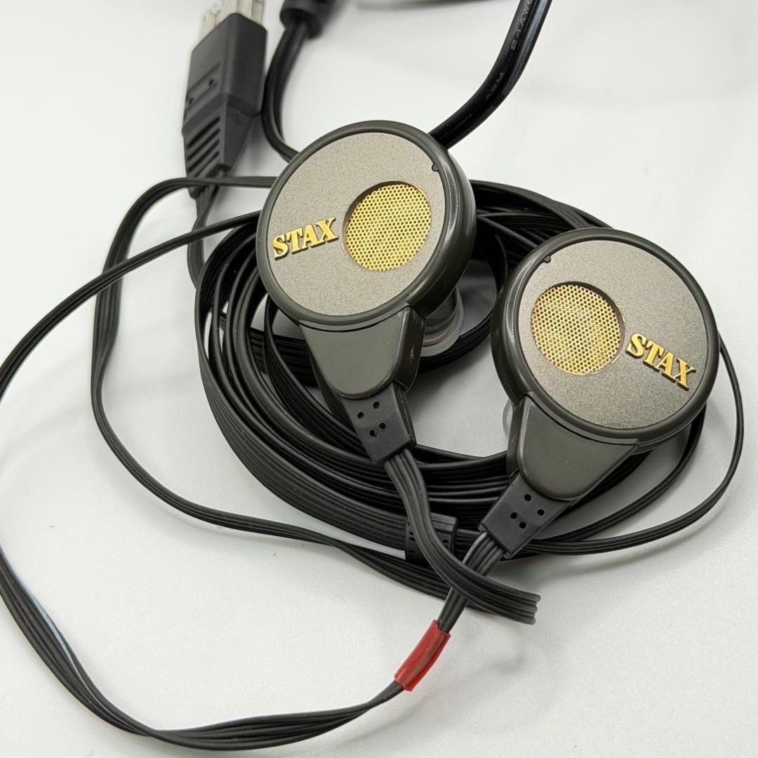 STAX SR-001 / SRM-001 Electrostatic In-Ear Speaker System Working & Tested JP