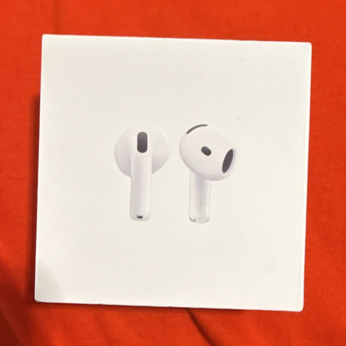 Apple AirPods 4 White Wireless Bluetooth Earbuds w/ USB-C Charging Case