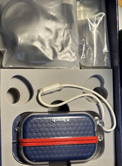NEW Klipsch Earphones, T5 II True Wireless PGA Sport Tour Edition Black Color