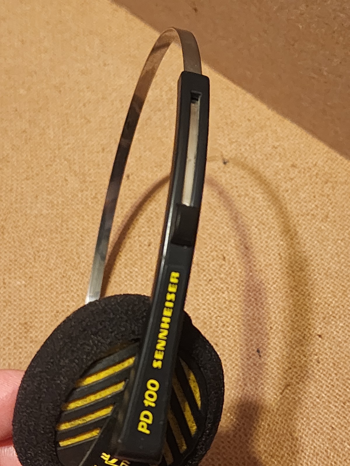 Sennheiser PD 100 Wired Headphones 3.5mm Made in Germany Rare Model Metal Headba