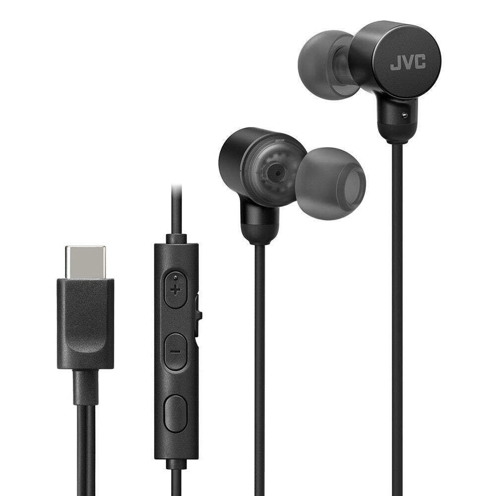 JVC Hi-Res Audio USB-C Wired Earbuds – HAFR29UC