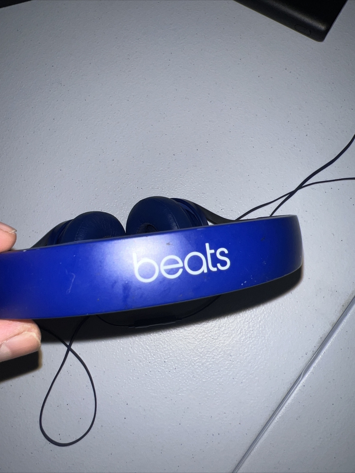 Beats By Dr. Dre Blue “Wired” Headphones – Blue