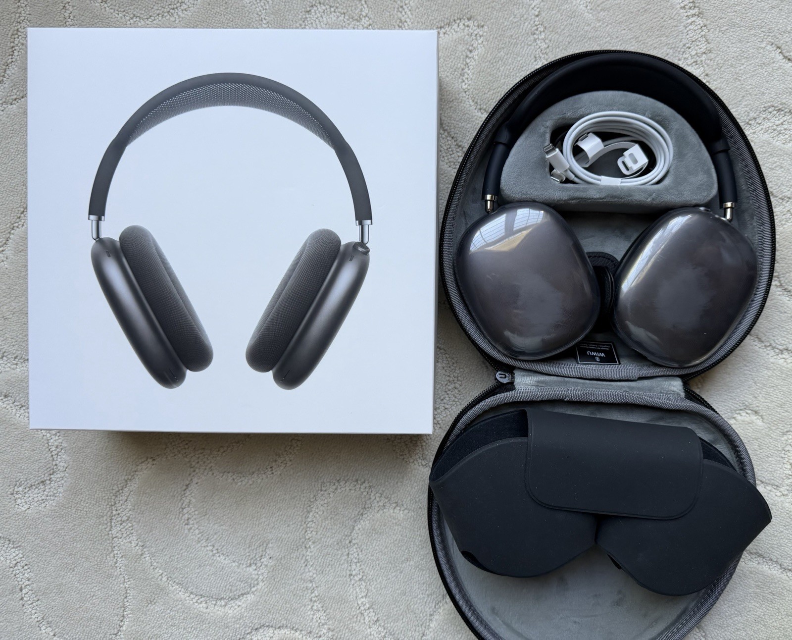 Apple AirPods Max, Lightning, A2096, MGYH3AM/A, Space Gray, Headphones