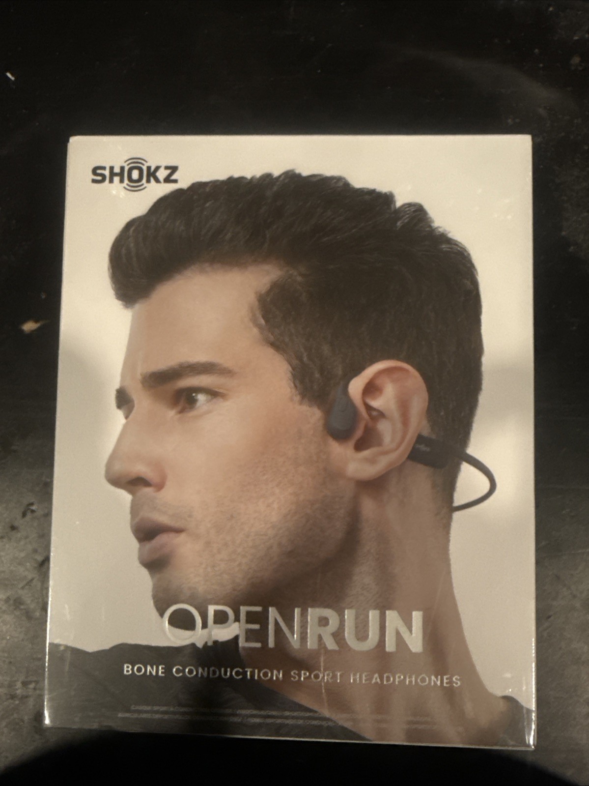Shokz OpenRun Mini Black Bone Conduction Bluetooth Wireless Headphones