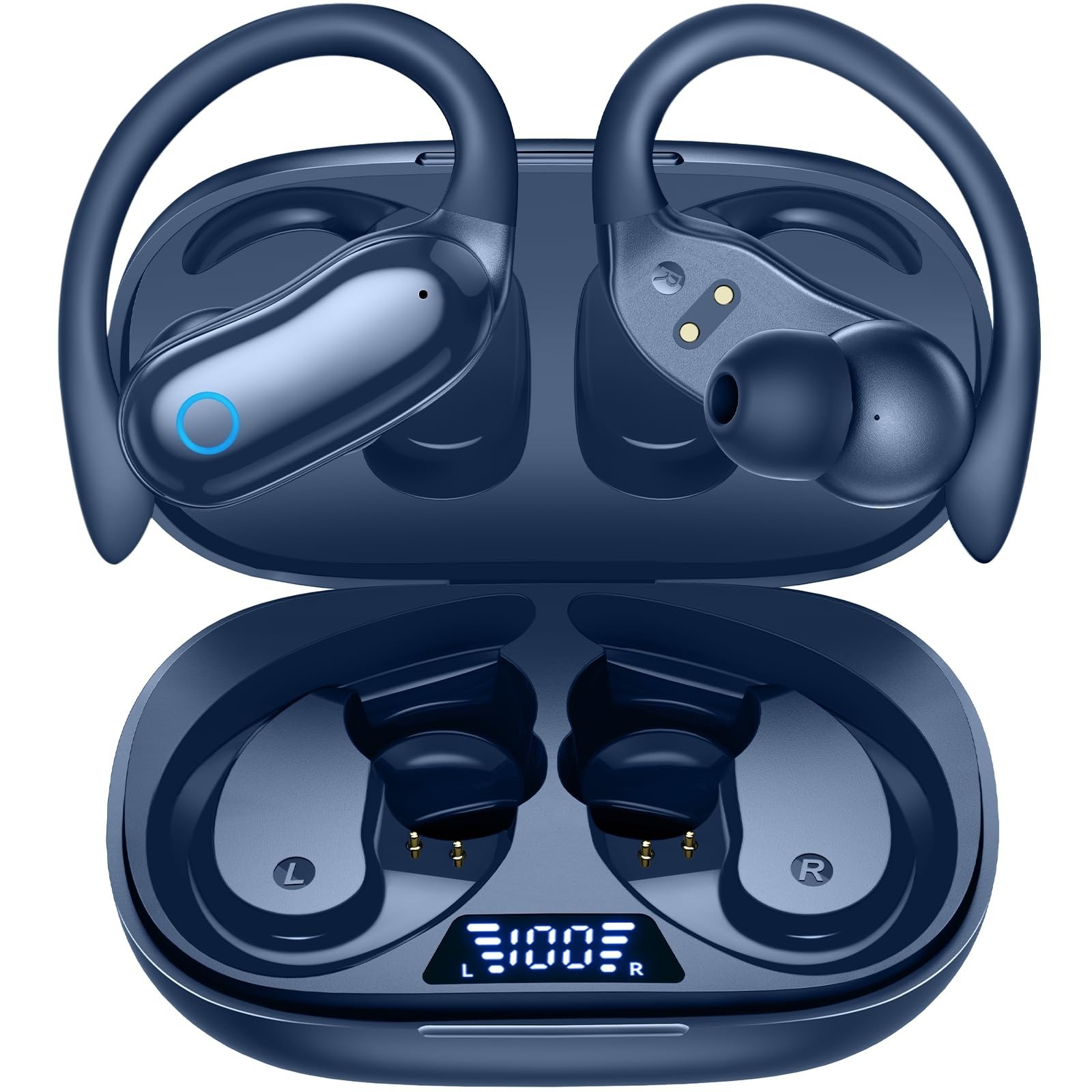 GNMN V7 Active Noise Cancelling Wireless Earbuds Bluetooth Headphones